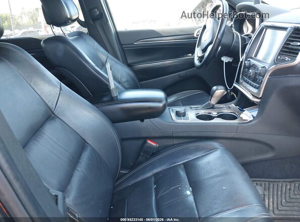 1C4RJFBG9GC366100 2016 JEEP GRAND CHEROKEE Dark Blue Вид салона спереди