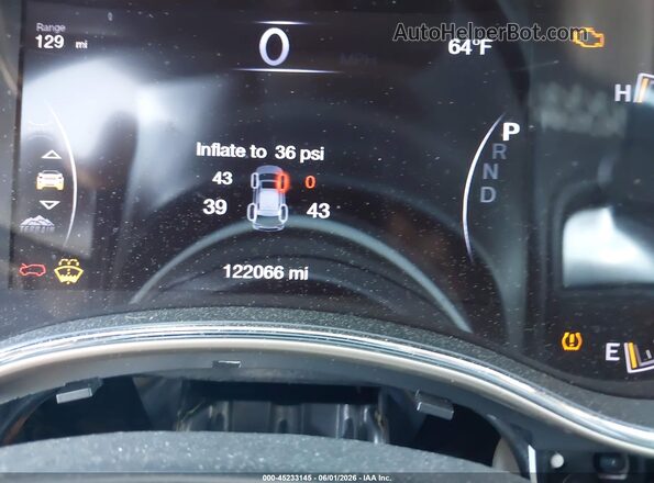 1C4RJFBG9GC366100 2016 JEEP GRAND CHEROKEE Dark Blue Вид задних сидений