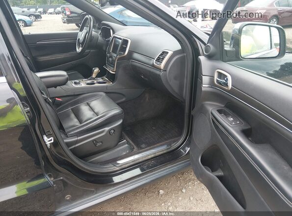 1C4RJFBG9GC434198 2016 JEEP GRAND CHEROKEE Черный Вид салона спереди