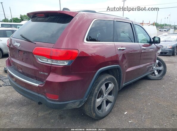 1C4RJFBG9GC442625 2016 JEEP GRAND CHEROKEE Красный 