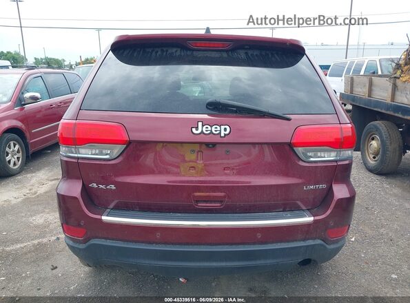 1C4RJFBG9GC442625 2016 JEEP GRAND CHEROKEE Красный 