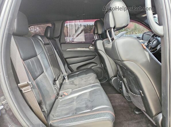 1C4RJFBG9GC454841 2016 JEEP GRAND Black Rear interior view