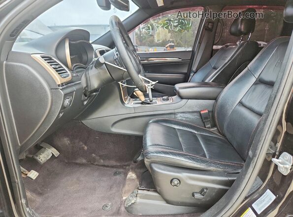1C4RJFBG9GC454841 2016 JEEP GRAND Black Front interior view