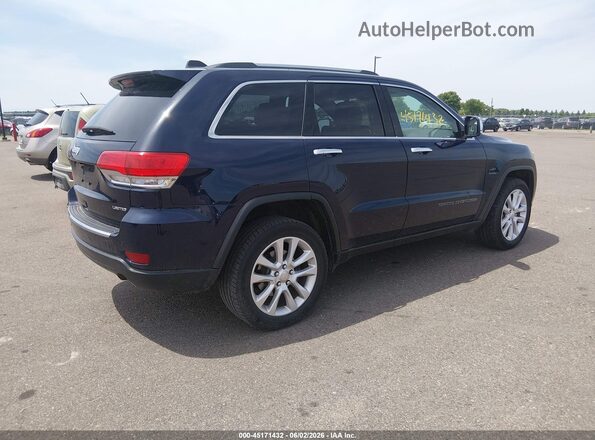 1C4RJFBG9HC715368 2017 JEEP GRAND CHEROKEE Blue Հետևի աջ