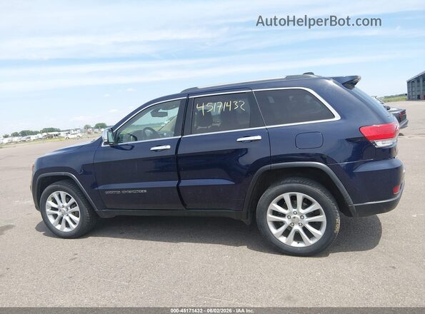 1C4RJFBG9HC715368 2017 JEEP GRAND CHEROKEE Blue Սալոնի 360 աստիճան տեսք