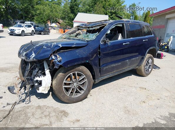 1C4RJFBG9HC892390 2017 JEEP GRAND CHEROKEE Blue Front left