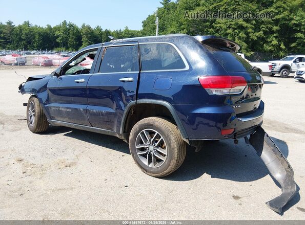 1C4RJFBG9HC892390 2017 JEEP GRAND CHEROKEE Blue Rear left