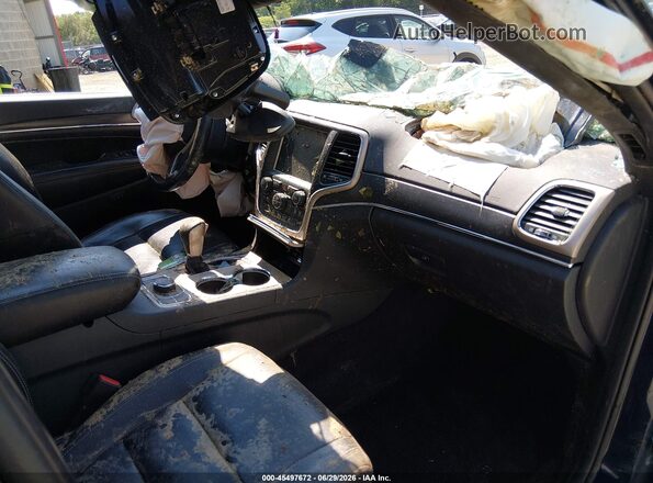 1C4RJFBG9HC892390 2017 JEEP GRAND CHEROKEE Blue Front interior view
