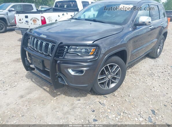 1C4RJFBG9HC922861 2017 JEEP GRAND CHEROKEE Gray Vista tres cuartos delantera izquierda