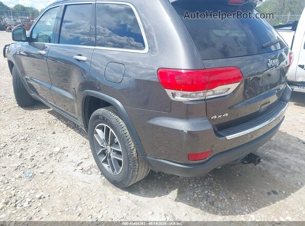 1C4RJFBG9HC922861 2017 JEEP GRAND CHEROKEE Gray Trasero izquierdo