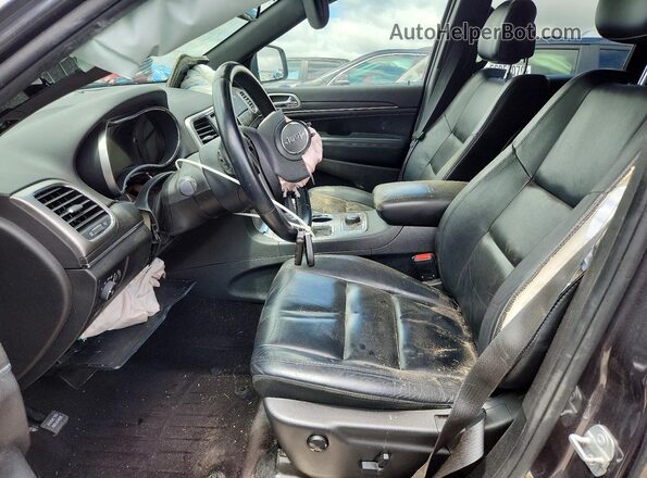 1C4RJFBG9JC417456 2018 JEEP GRAND Blue Front interior view