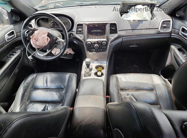 1C4RJFBG9JC417456 2018 JEEP GRAND Blue Dashboard view