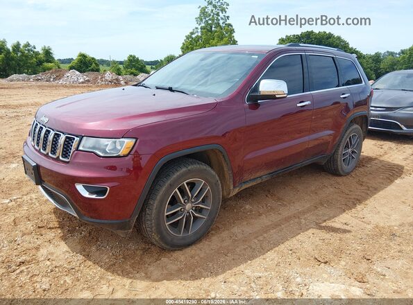 1C4RJFBG9JC419272 2018 JEEP GRAND CHEROKEE Maroon Front left