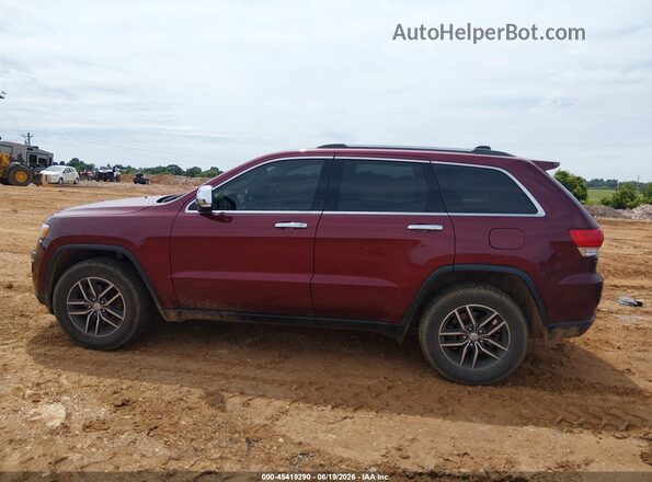 1C4RJFBG9JC419272 2018 JEEP GRAND CHEROKEE Maroon 360 interior view