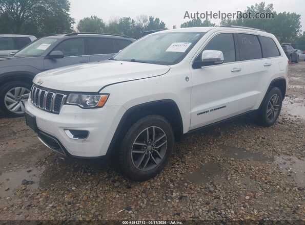1C4RJFBG9JC453860 2018 JEEP GRAND CHEROKEE White Առջևի ձախ երեք քառորդ տեսարան