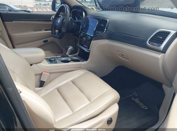 1C4RJFBG9KC553832 2019 JEEP GRAND CHEROKEE Черный Вид салона спереди