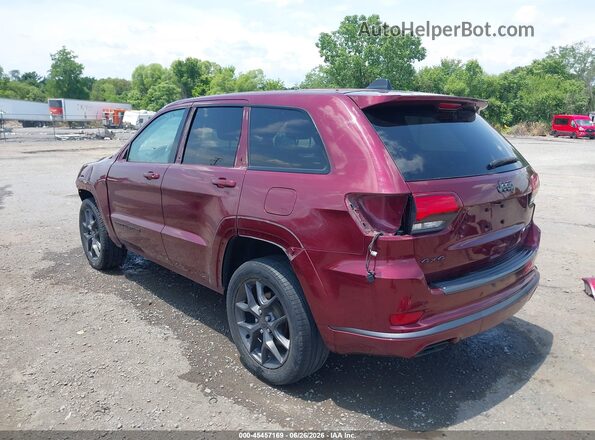1C4RJFBG9KC727754 2019 JEEP GRAND CHEROKEE Темно-бордовый Задняя левая четверть