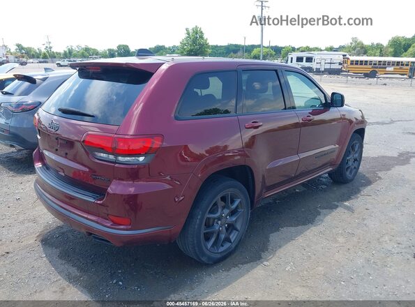 1C4RJFBG9KC727754 2019 JEEP GRAND CHEROKEE Темно-бордовый Задняя правая четверть