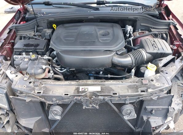 1C4RJFBG9KC727754 2019 JEEP GRAND CHEROKEE Темно-бордовый Вид сзади