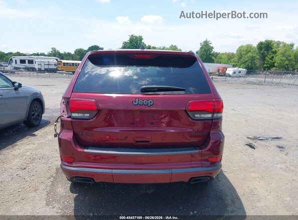 1C4RJFBG9KC727754 2019 JEEP GRAND CHEROKEE Темно-бордовый 