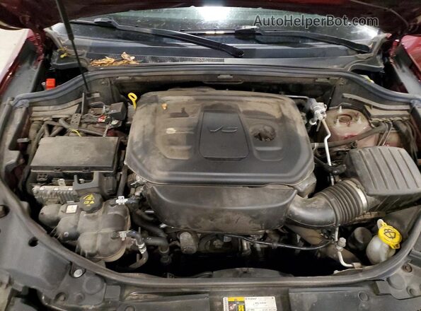 1C4RJFBG9KC741153 2019 JEEP GRAND Red ძრავის განყოფილების ხედი