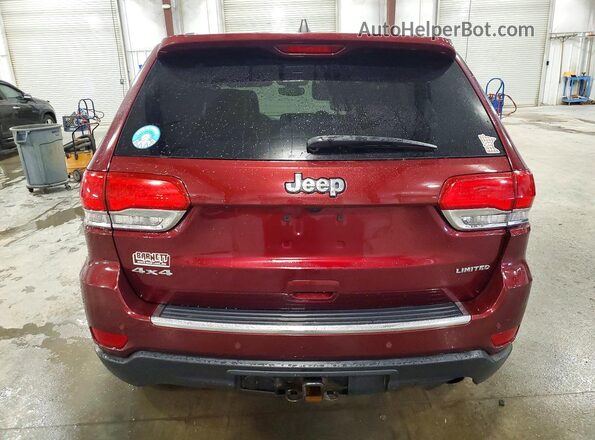 1C4RJFBG9KC741153 2019 JEEP GRAND Red უკანა ხედი