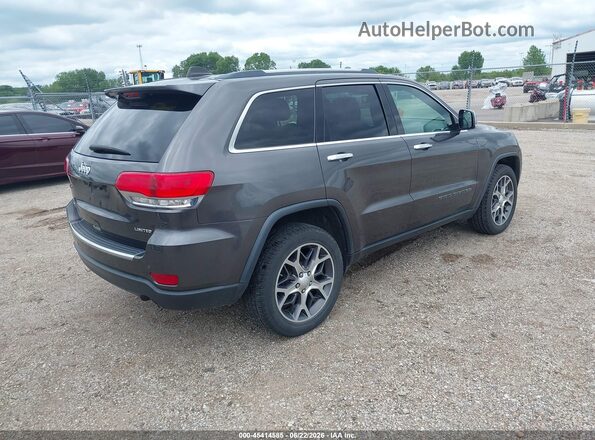 1C4RJFBG9KC756509 2019 JEEP GRAND CHEROKEE Gray უკანა მარჯვენა