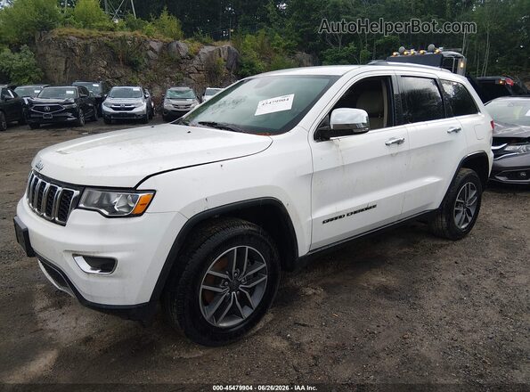 1C4RJFBG9KC765761 2019 JEEP GRAND CHEROKEE White Vista tres cuartos delantera izquierda