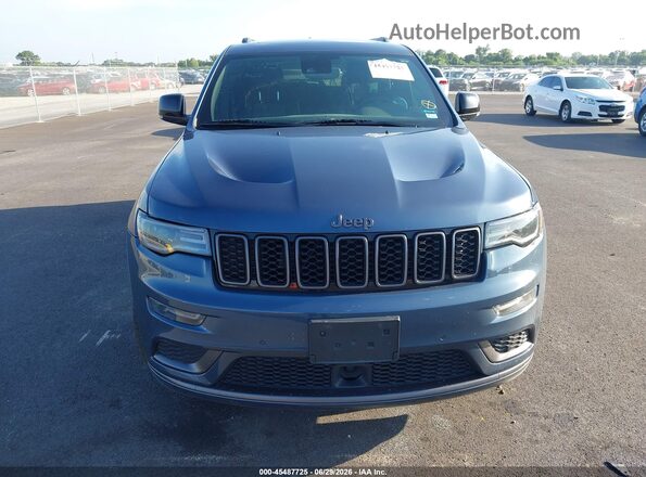 1C4RJFBG9LC400482 2020 JEEP GRAND CHEROKEE Blue ხელსაწყოთა პანელის ხედი