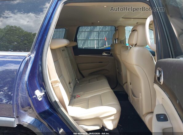 1C4RJFBGXGC380975 2016 JEEP GRAND CHEROKEE Blue VIN կոդի պիտակի տեսք