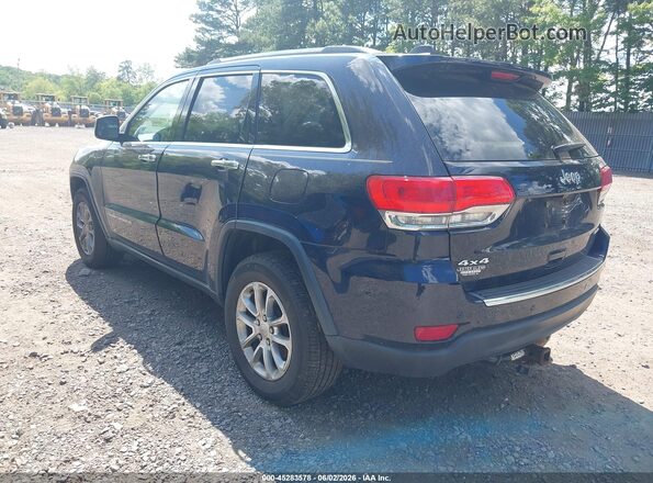 1C4RJFBGXGC380975 2016 JEEP GRAND CHEROKEE Blue Հետևի ձախ