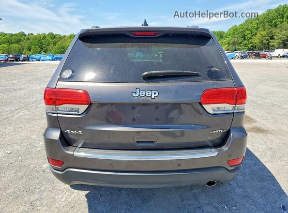1C4RJFBGXGC393967 2016 JEEP GRAND Gray Rear view