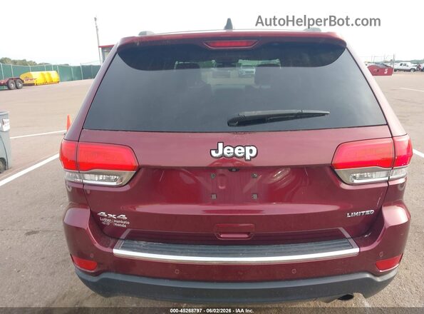 1C4RJFBGXHC619569 2017 JEEP GRAND CHEROKEE Red 