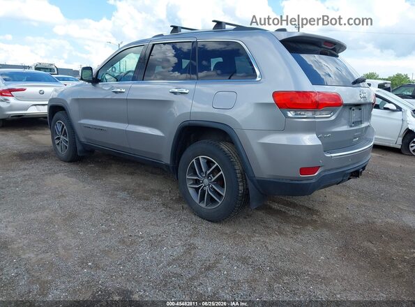1C4RJFBGXHC676161 2017 JEEP GRAND CHEROKEE Gray Задня ліва чверть