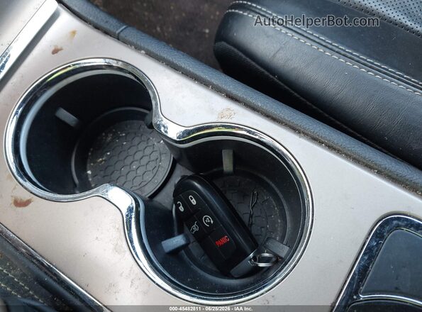 1C4RJFBGXHC676161 2017 JEEP GRAND CHEROKEE Gray Вид панелі приладів