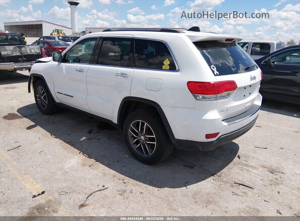 1C4RJFBGXHC707506 2017 JEEP GRAND CHEROKEE Белый Задняя левая четверть