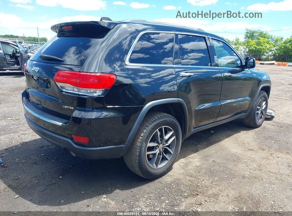 1C4RJFBGXHC879700 2017 JEEP GRAND CHEROKEE Black Задня права чверть