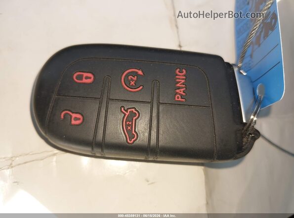 1C4RJFBGXHC879700 2017 JEEP GRAND CHEROKEE Black Вид панелі приладів