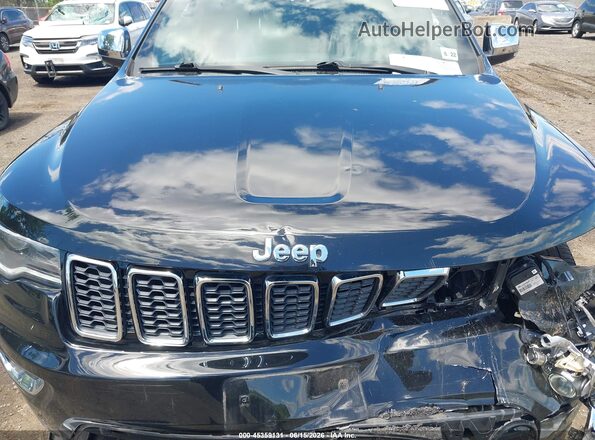 1C4RJFBGXHC879700 2017 JEEP GRAND CHEROKEE Black Вид ззаду