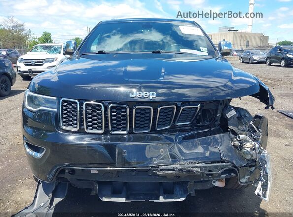 1C4RJFBGXHC879700 2017 JEEP GRAND CHEROKEE Black Вид щитка приладів