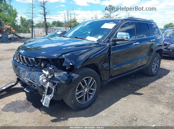 1C4RJFBGXHC879700 2017 JEEP GRAND CHEROKEE Black Передня ліва чверть