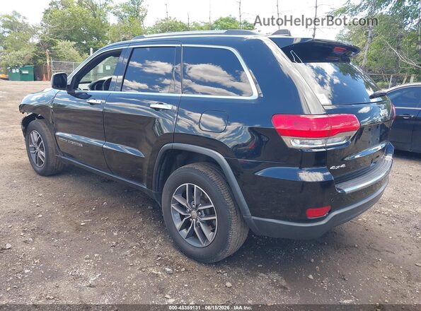 1C4RJFBGXHC879700 2017 JEEP GRAND CHEROKEE Black Задня ліва чверть
