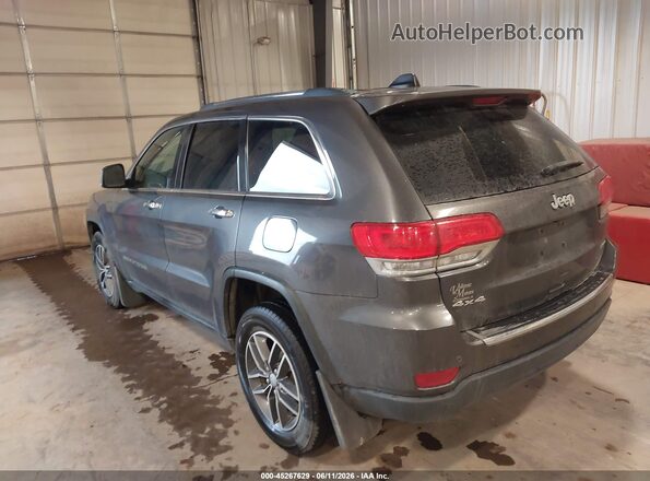 1C4RJFBGXHC887358 2017 JEEP GRAND CHEROKEE Серый Задняя левая четверть