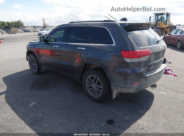 1C4RJFBGXJC127386 2018 JEEP GRAND CHEROKEE Black Հետևի ձախ