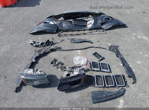 1C4RJFBGXJC127386 2018 JEEP GRAND CHEROKEE Black Սարքավորումների վահանակի տեսք