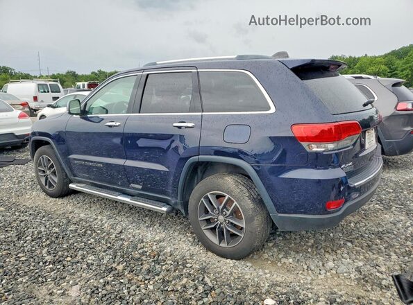 1C4RJFBGXJC378344 2018 JEEP GRAND Blue Rear left