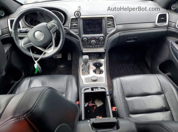 1C4RJFBGXJC378344 2018 JEEP GRAND Blue Dashboard view