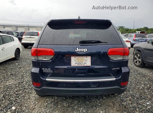 1C4RJFBGXJC378344 2018 JEEP GRAND Blue Rear view
