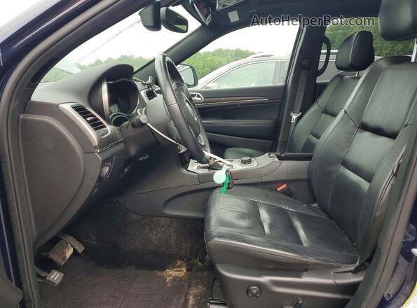 1C4RJFBGXJC378344 2018 JEEP GRAND Blue Front interior view