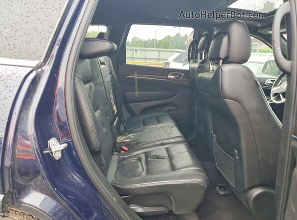 1C4RJFBGXJC378344 2018 JEEP GRAND Blue Rear interior view